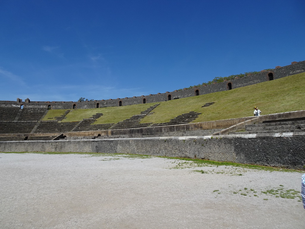 Grandstands at the Amphitheatre at the Pompeii Archeological Site