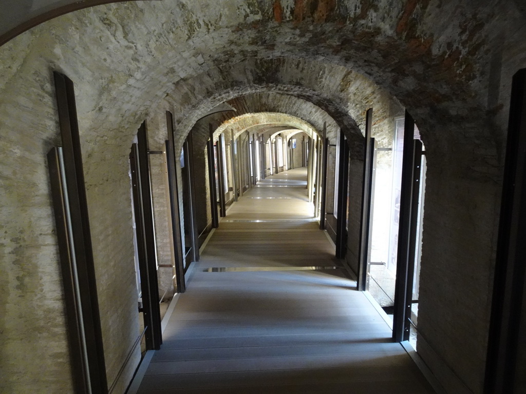 Southeast catacombs of the Amphitheatre at the Pompeii Archeological Site