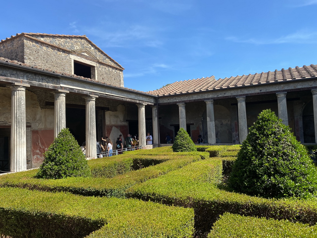 Inner Square of the House of Menander at the Pompeii Archeological Site