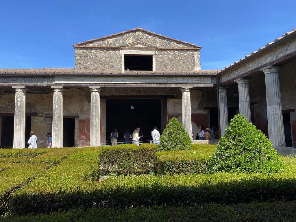 Inner Square of the House of Menander at the Pompeii Archeological Site