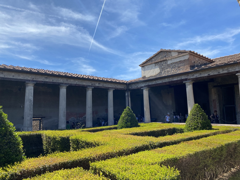 Inner Square of the House of Menander at the Pompeii Archeological Site