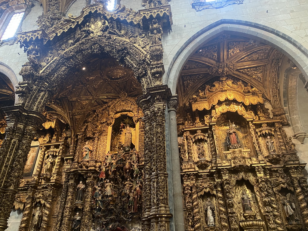 Altarpieces at the Igreja Monumento de São Francisco church