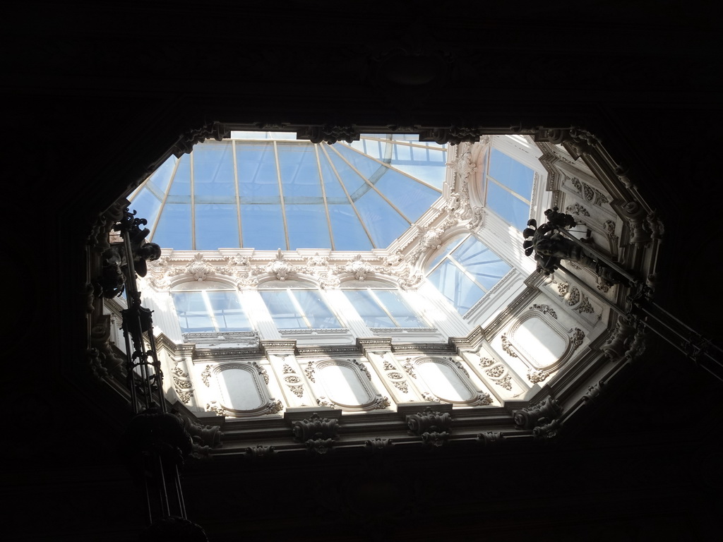 Dome above the Noble Staircase at the west side of the Palácio da Bolsa palace