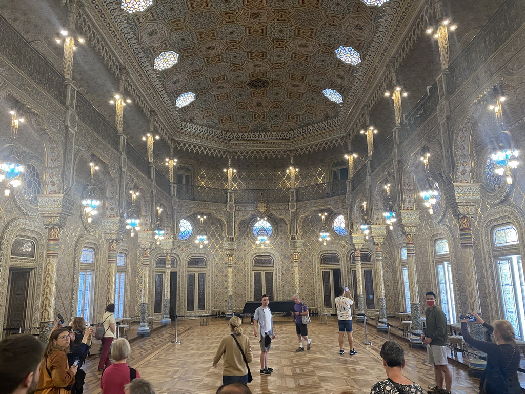 Interior of the Arab Room at the northwest side of the upper floor of the Palácio da Bolsa palace