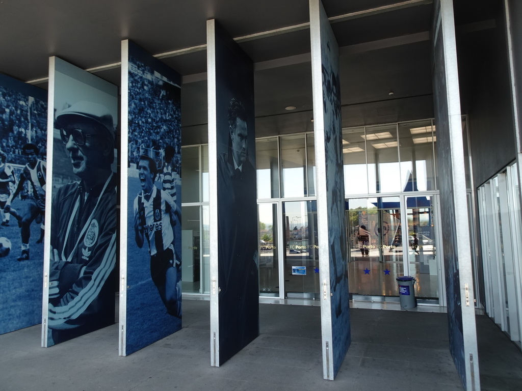 Main entrance at the southeast side of the Estádio do Dragão stadium