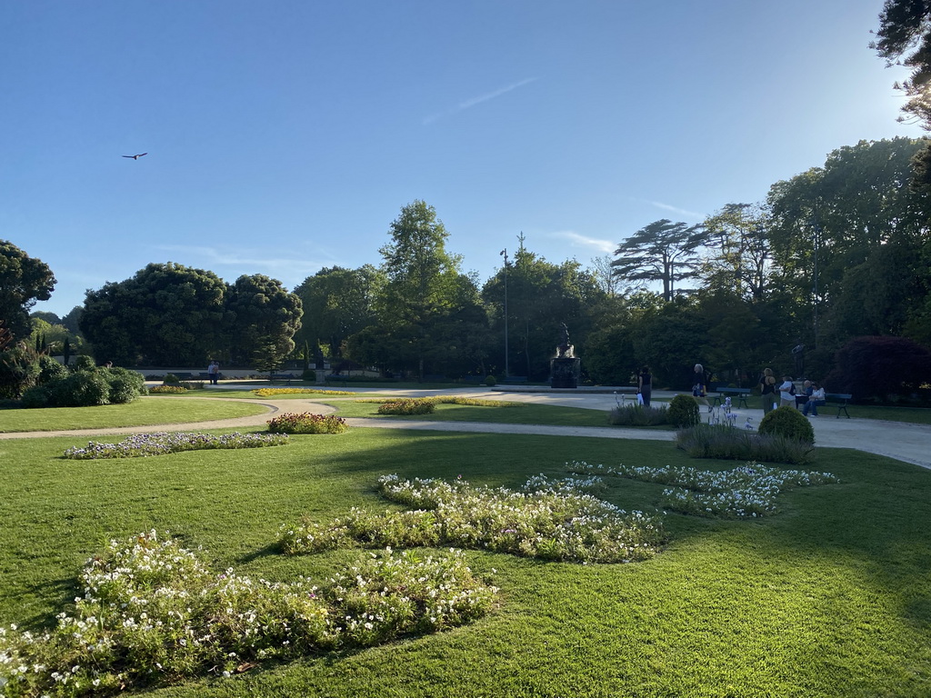 Northwest side of the Jardins do Palácio de Cristal park