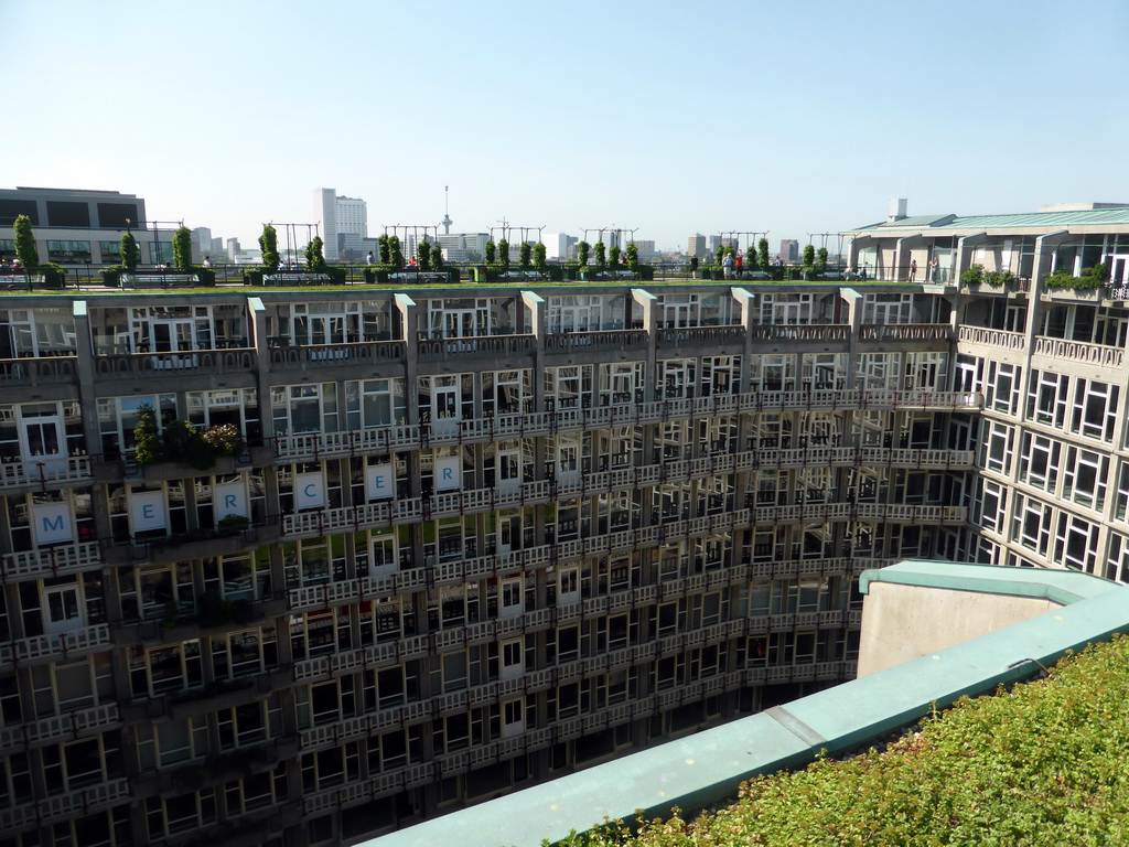 Central Inner Square of the Groothandelsgebouw building, viewed from the roof