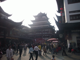 Shopping area just outside of the Temple of the Town Gods