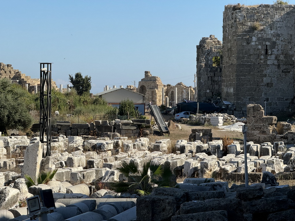 The Trade Agora, viewed from the Liman Caddesi street