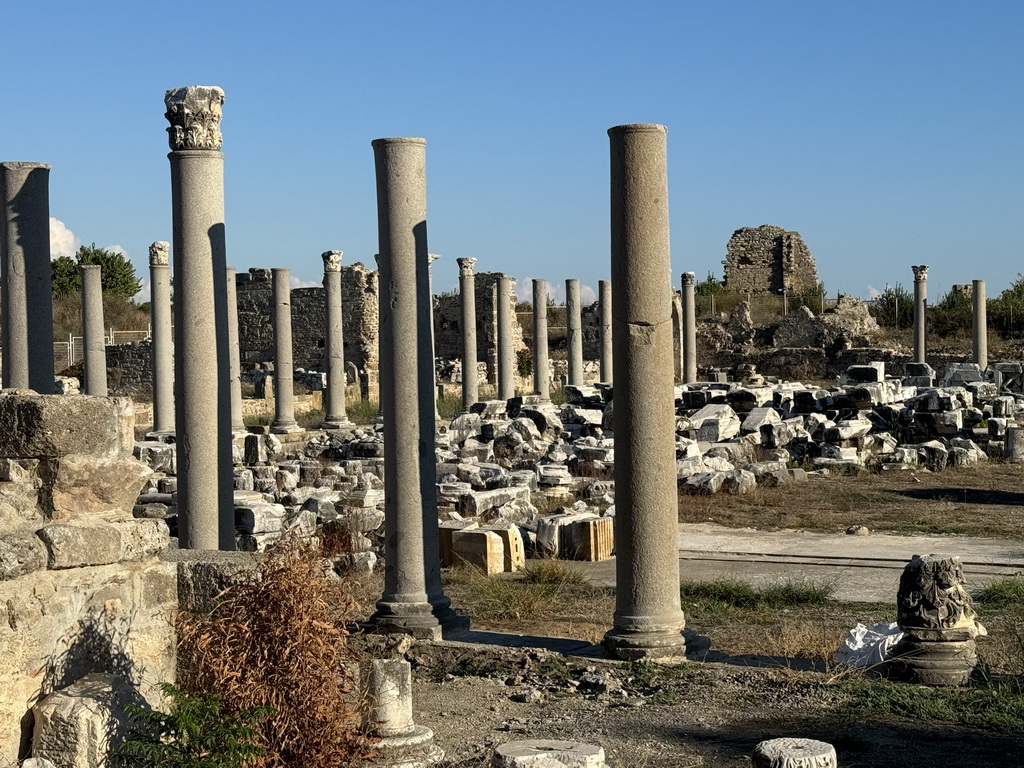 The Trade Agora, viewed from the Liman Caddesi street