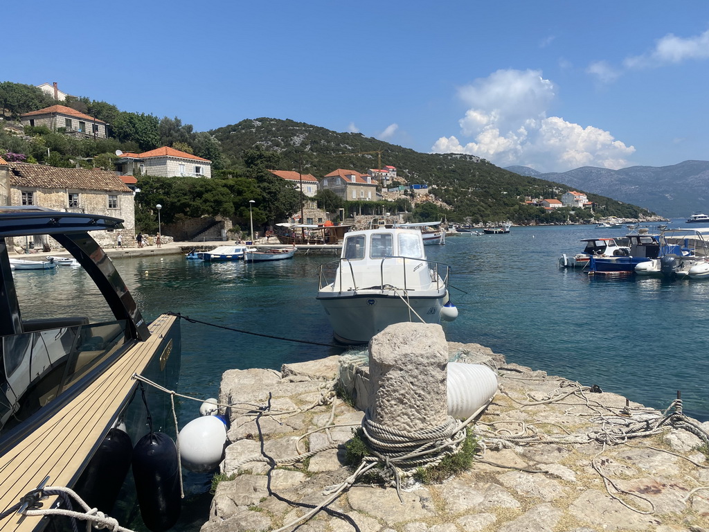 Boats at the Sudurad Harbour