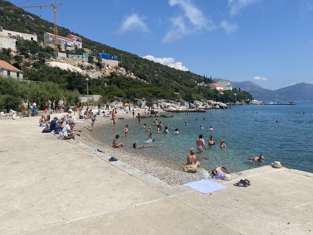 Beach at the northeast side of the town of Sudurad