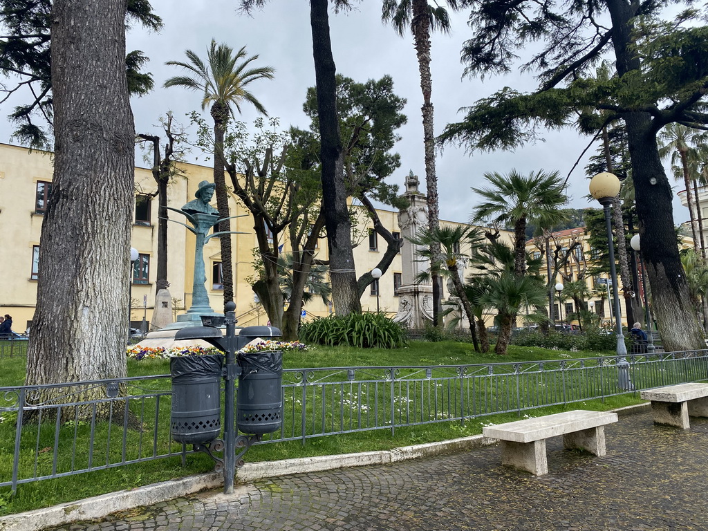 The Piazza della Vittoria square