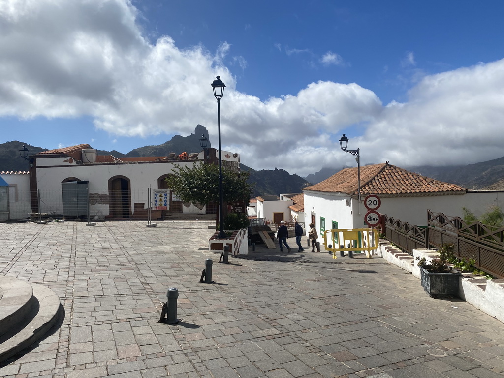 The Plaza Nuestra Señora Del Socorro square and the Calle Dr. Heraclio Sánchez street