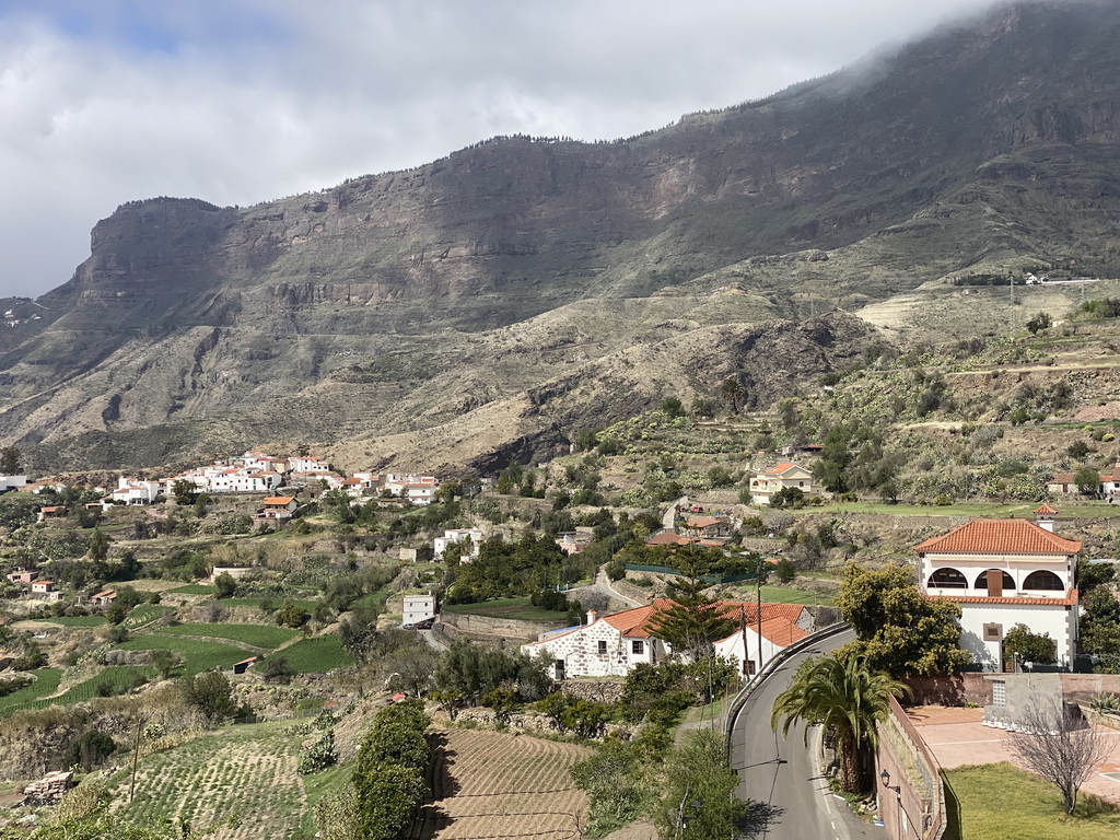 The northwest side of the town, viewed from the Plaza Nuestra Señora Del Socorro square