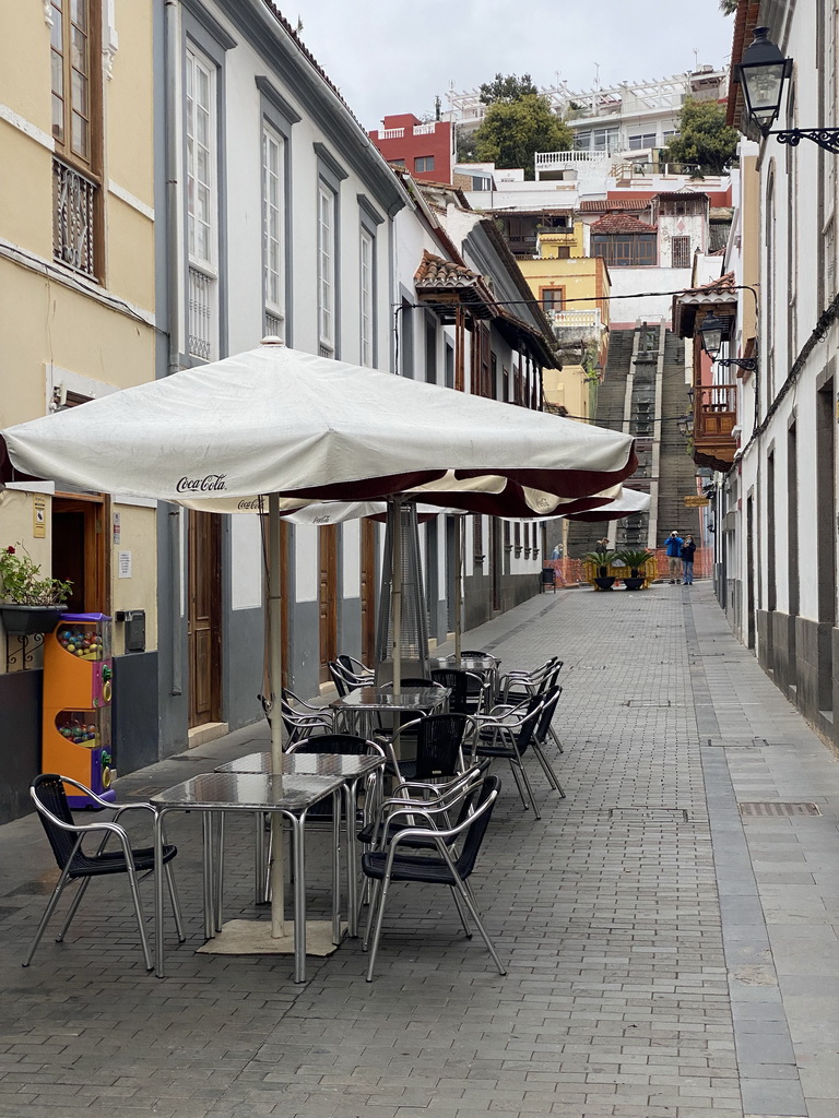 The Calle de la Diputación street, viewed from the Calle Manuel Henríquez street