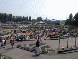 The Madurodam miniature park, viewed from the playground