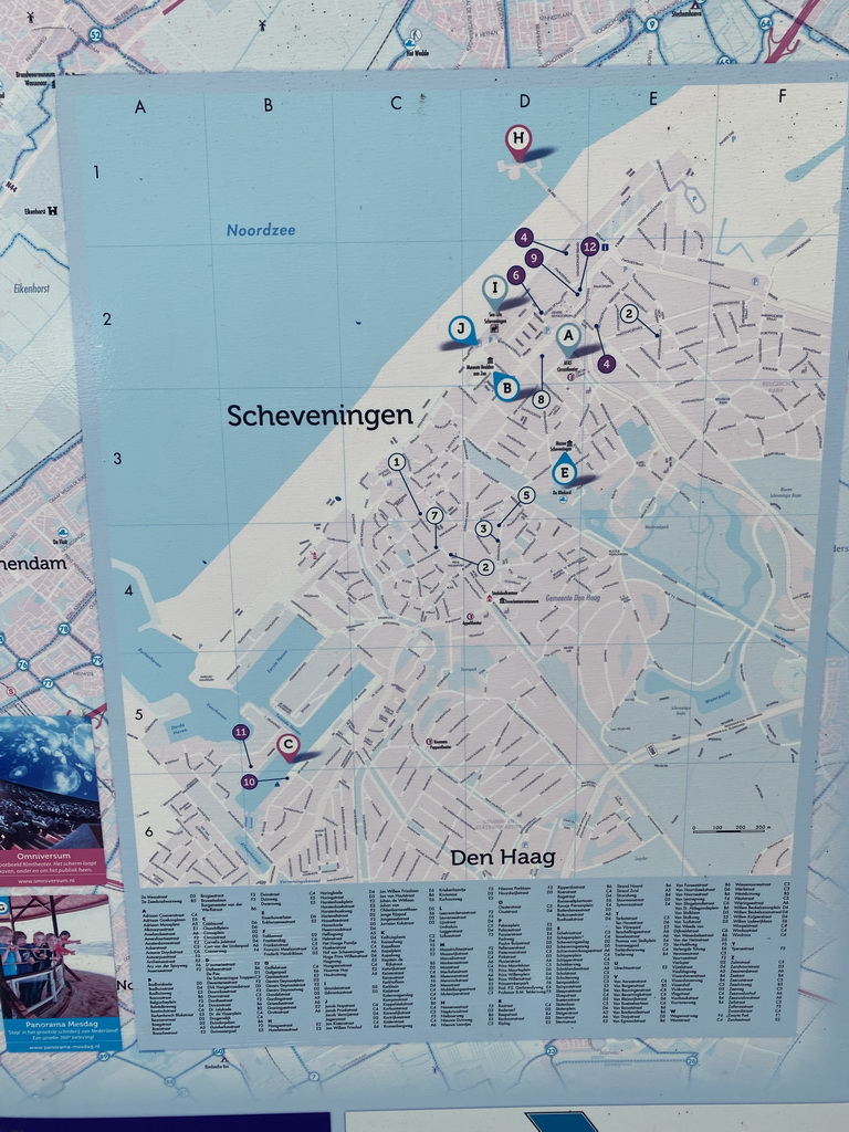 Map of the Scheveningen neighbourhood