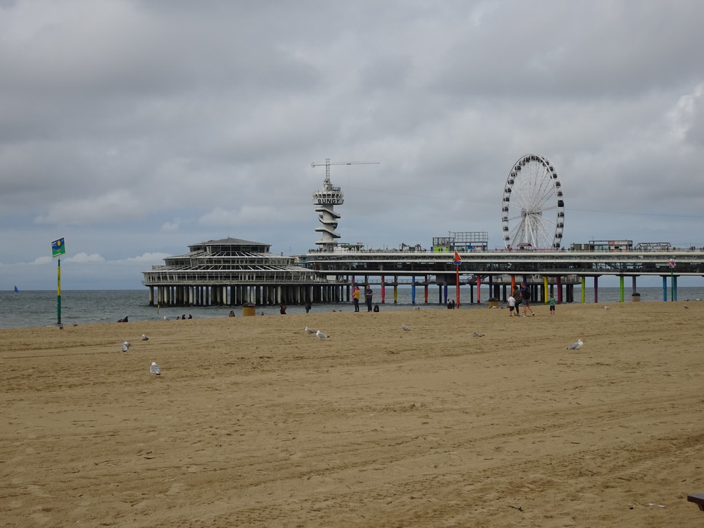 The Pier of Scheveningen, viewed from the Scheveningen Beach