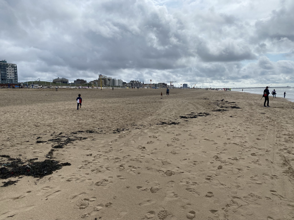 Max at the Scheveningen Beach