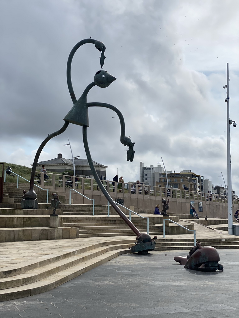 Fairytale Statues at the Strandweg street