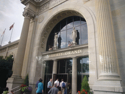 The front of the Liberty Grand building, at the Exhibition Place