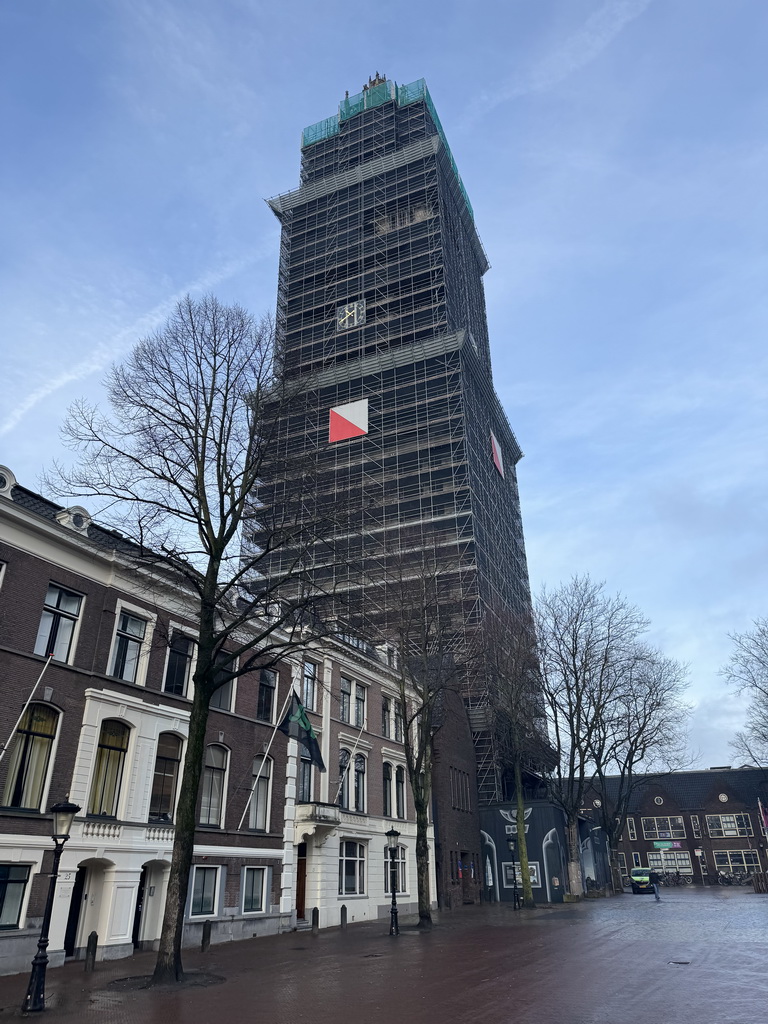 Southeast side of the Dom Tower at the Domplein square