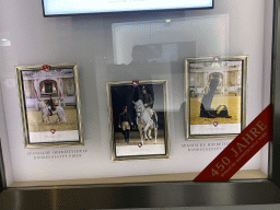 Photographs of the Spanish Riding School at the Reitschulgasse street, by night