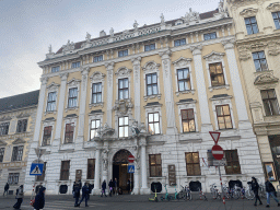 Front of the Palais Daun-Kinsky palace at the Freyung square