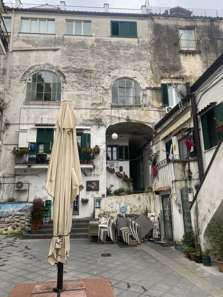 Passageway at the Vicolo Passariello street