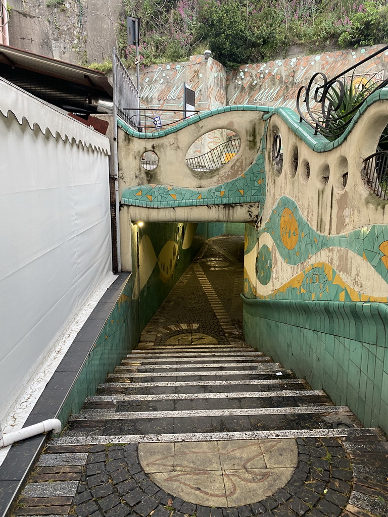 Tunnel under the SS18 Tirrena Inferiore road