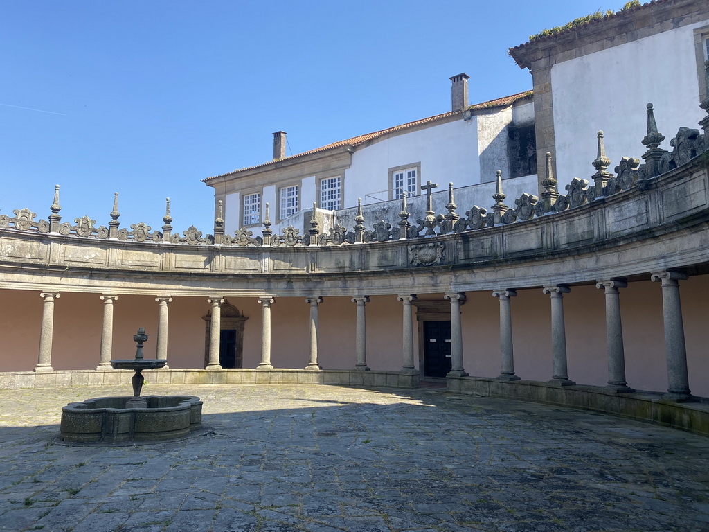 The Inner Square of the Mosteiro da Serra do Pilar monastery