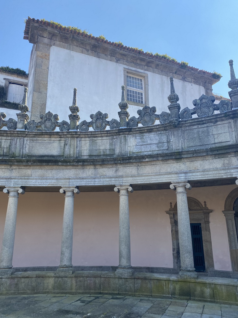 Gallery at the Inner Square of the Mosteiro da Serra do Pilar monastery