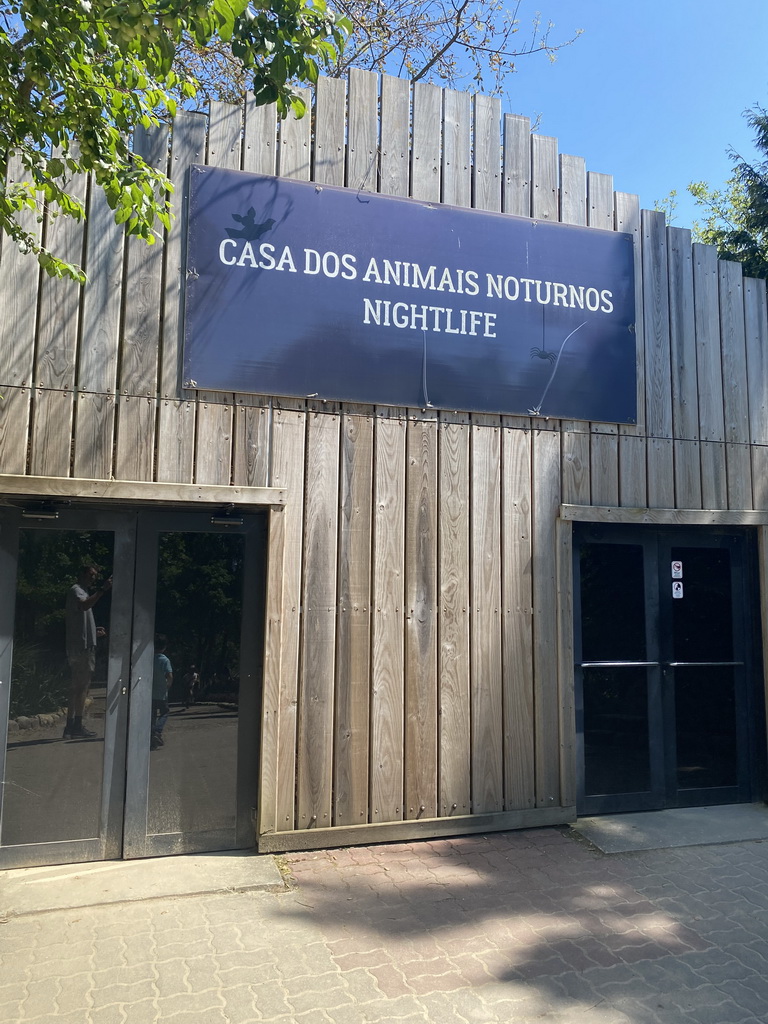 Front of the Nightlife building at the Zoo Santo Inácio