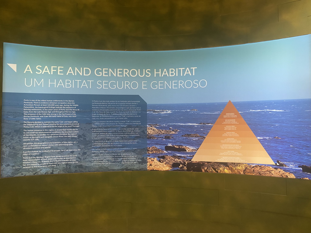 Information on a Safe and Generous Habitat at the Porto Region Across the Ages museum at the WOW Cultural District